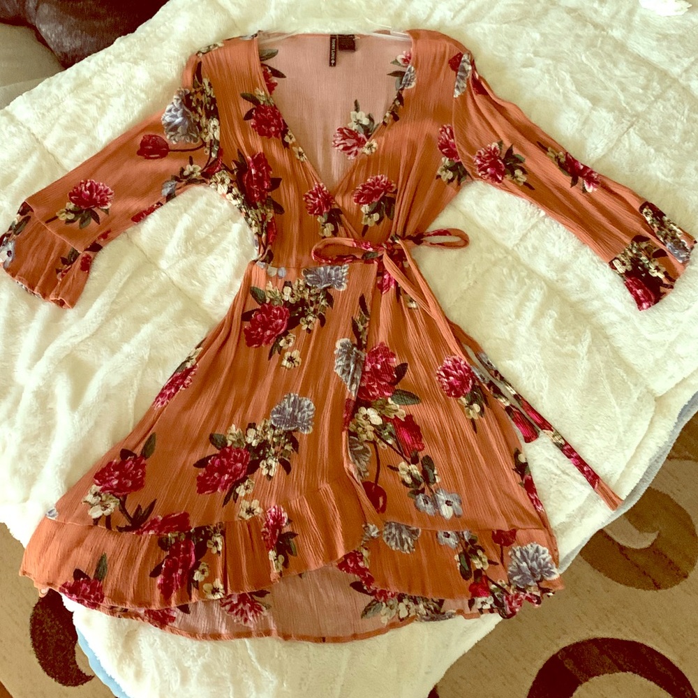 Women’s long sleeve cotton dress